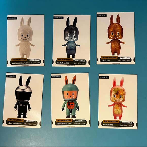 How2Work The Monsters Series 2 Collectible Trading Cards - 18 card lot - Picture 2 of 9